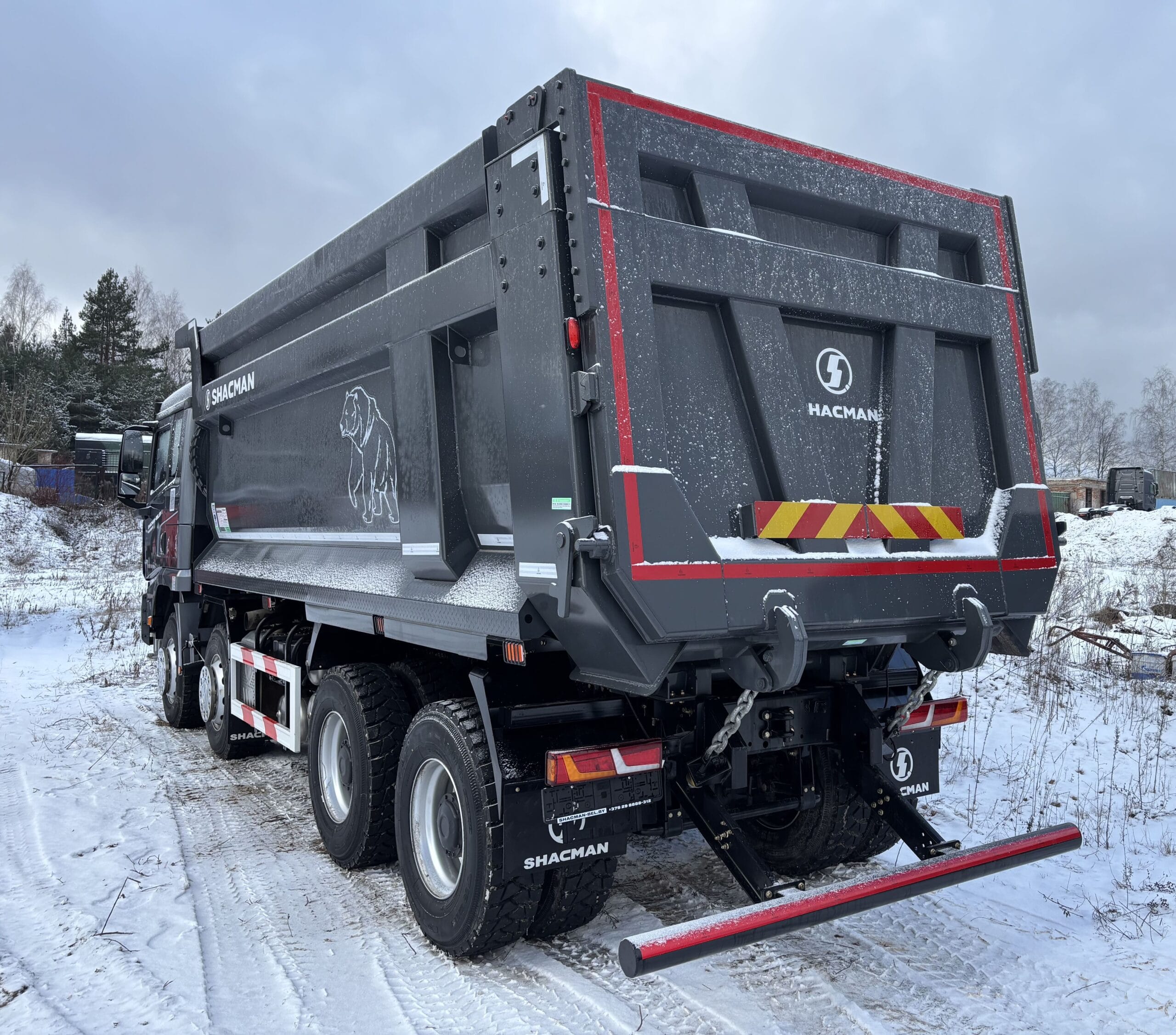 Самосвал Shacman X5000, 8 × 4, 430 л. с. U-образный Короткий (Копировать) - изображение 1